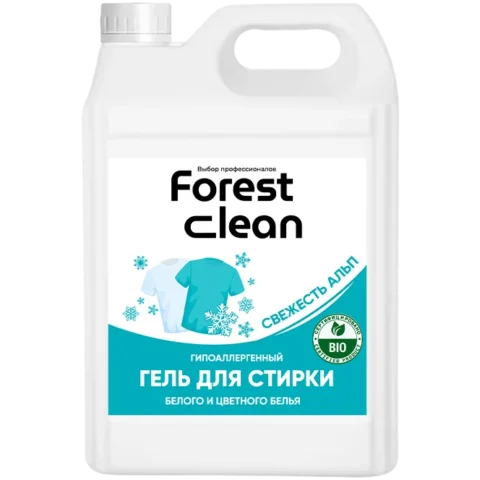 Forest Clean Гель для стирки белья "Свежесть Альп" КОНЦЕНТРАТ